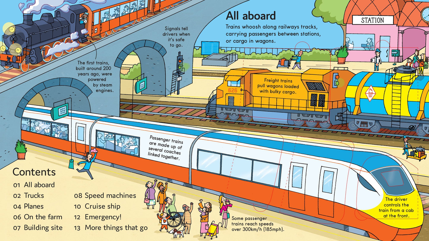 Look Inside Things That Go, Age 5+