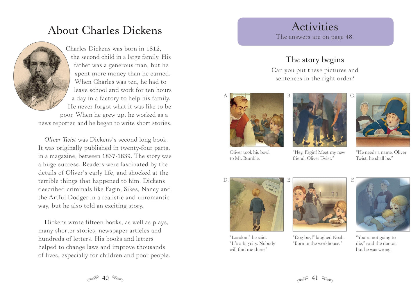 Oliver Twist, Age 7+