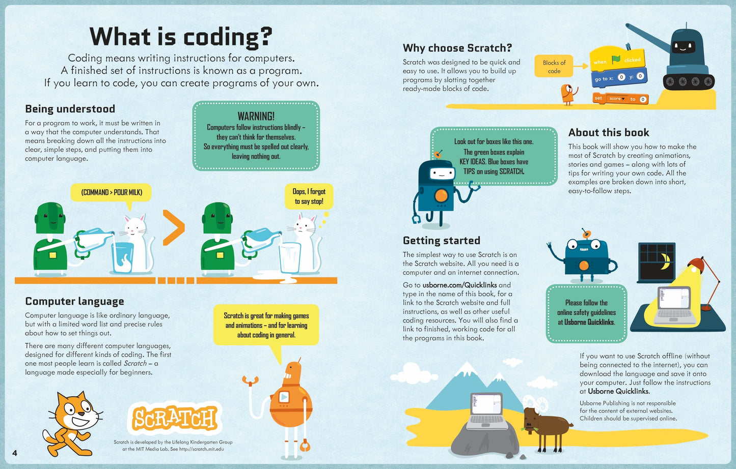 Coding for Beginners: Using Scratch, Age 7+