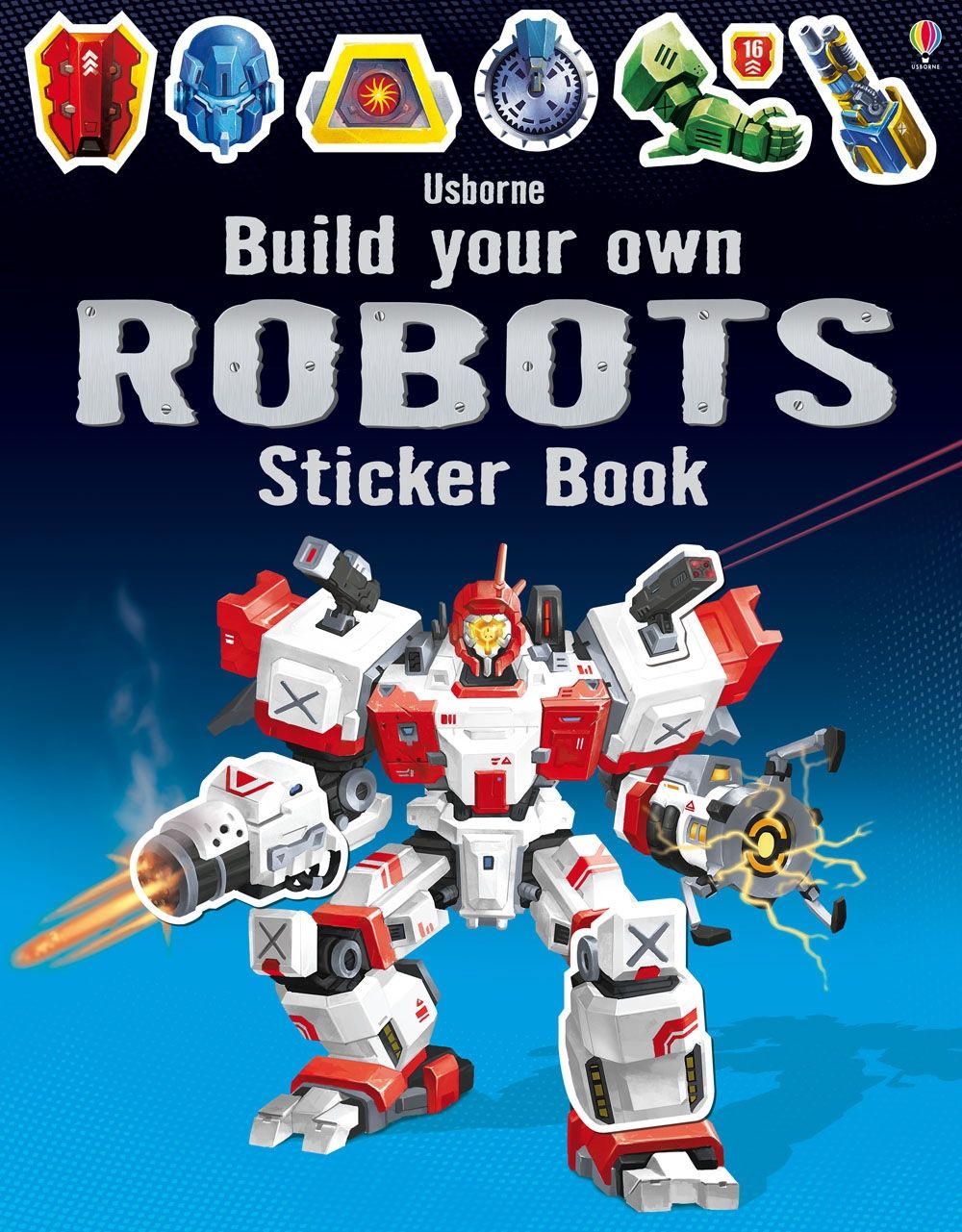 Build Your Own Robots Sticker Book, Age 5+