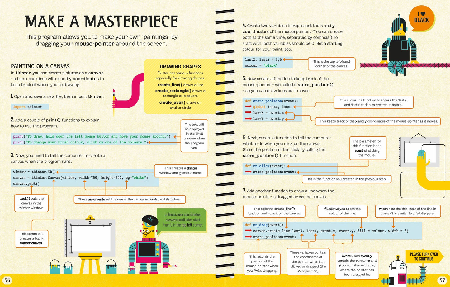Coding for Beginners: Using Python, Age 8+