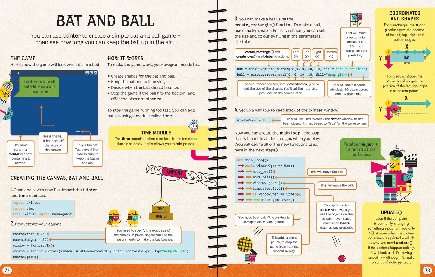 Coding for Beginners: Using Python, Age 8+