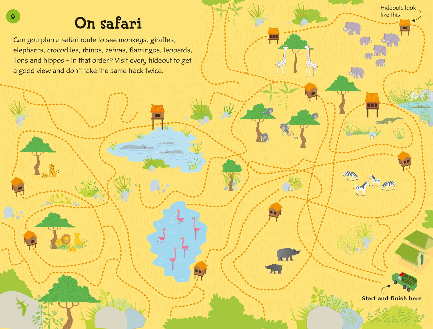 100 things to do on a journey, Age 5+