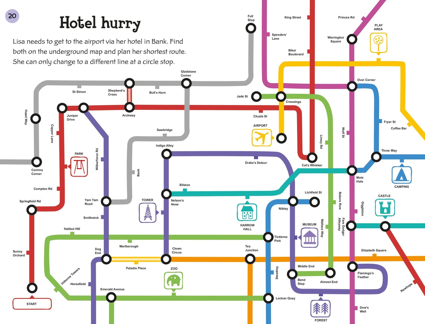 100 things to do on a plane, Age 6+