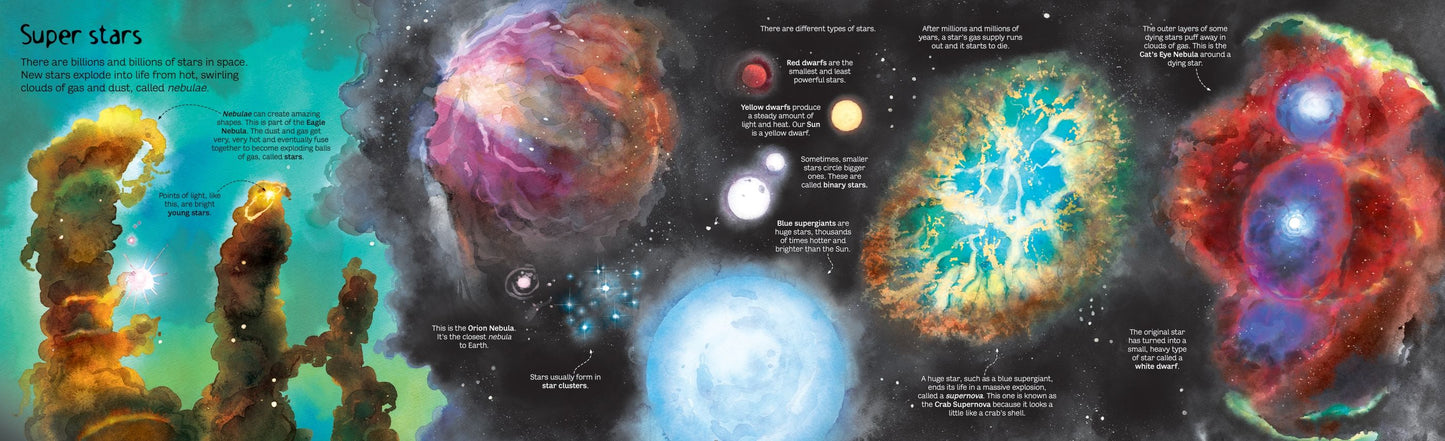 Big Book of Stars and Planets, Age 4+