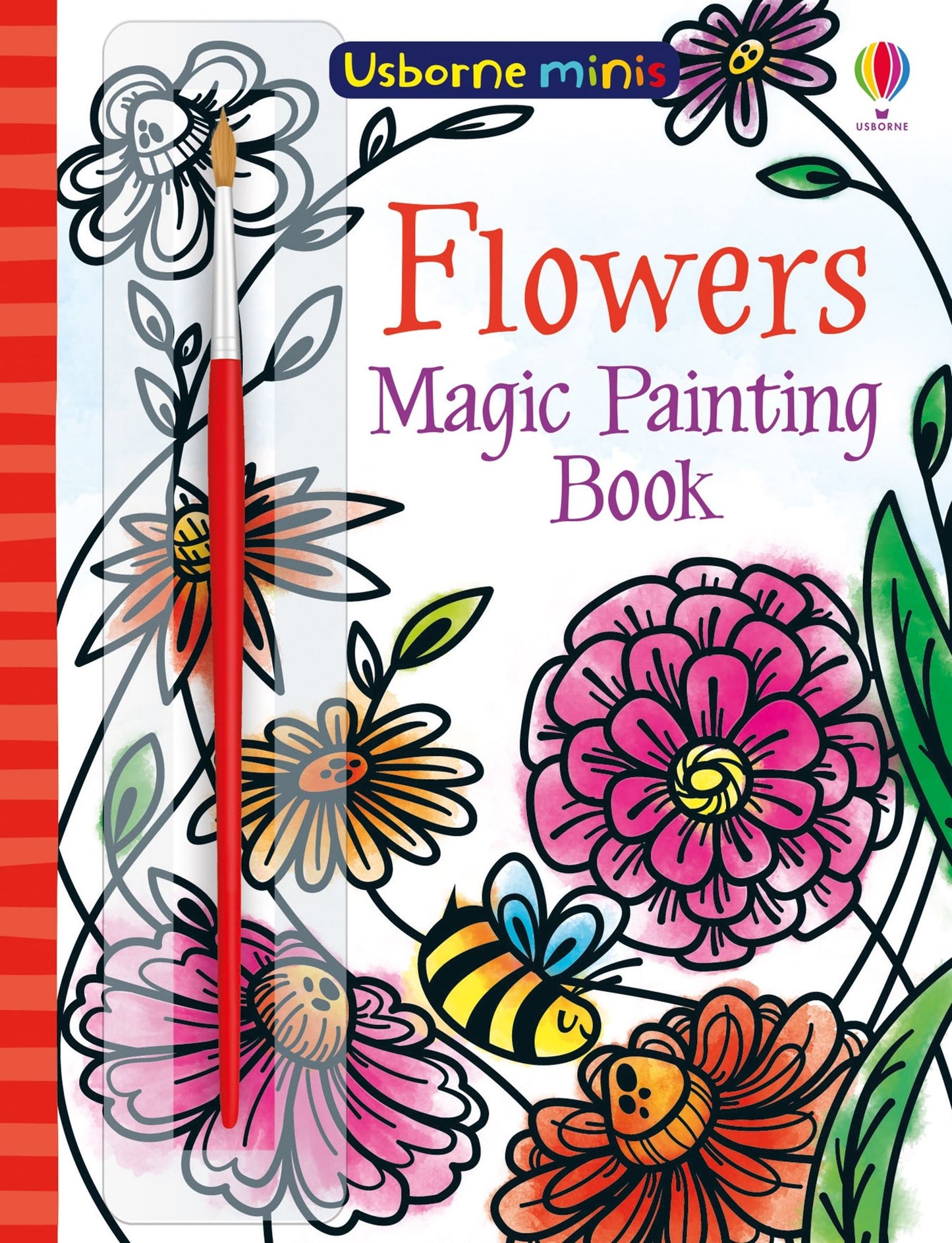 Flowers Magic Painting Book, Age 6+