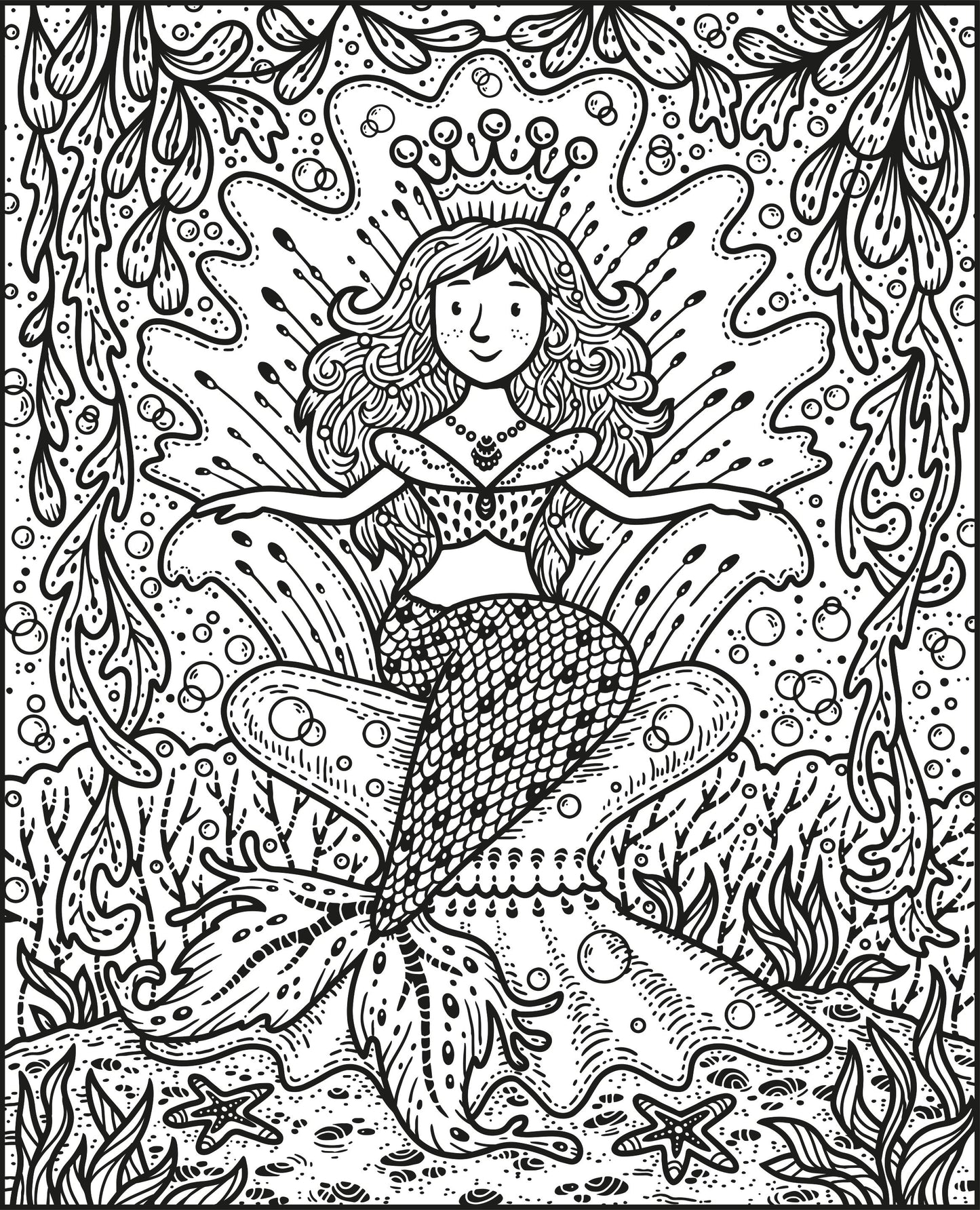 Mermaids Magic Painting Book, Age 5+