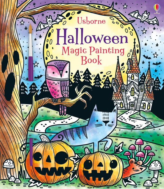 Halloween Magic Painting Book, Age 5+