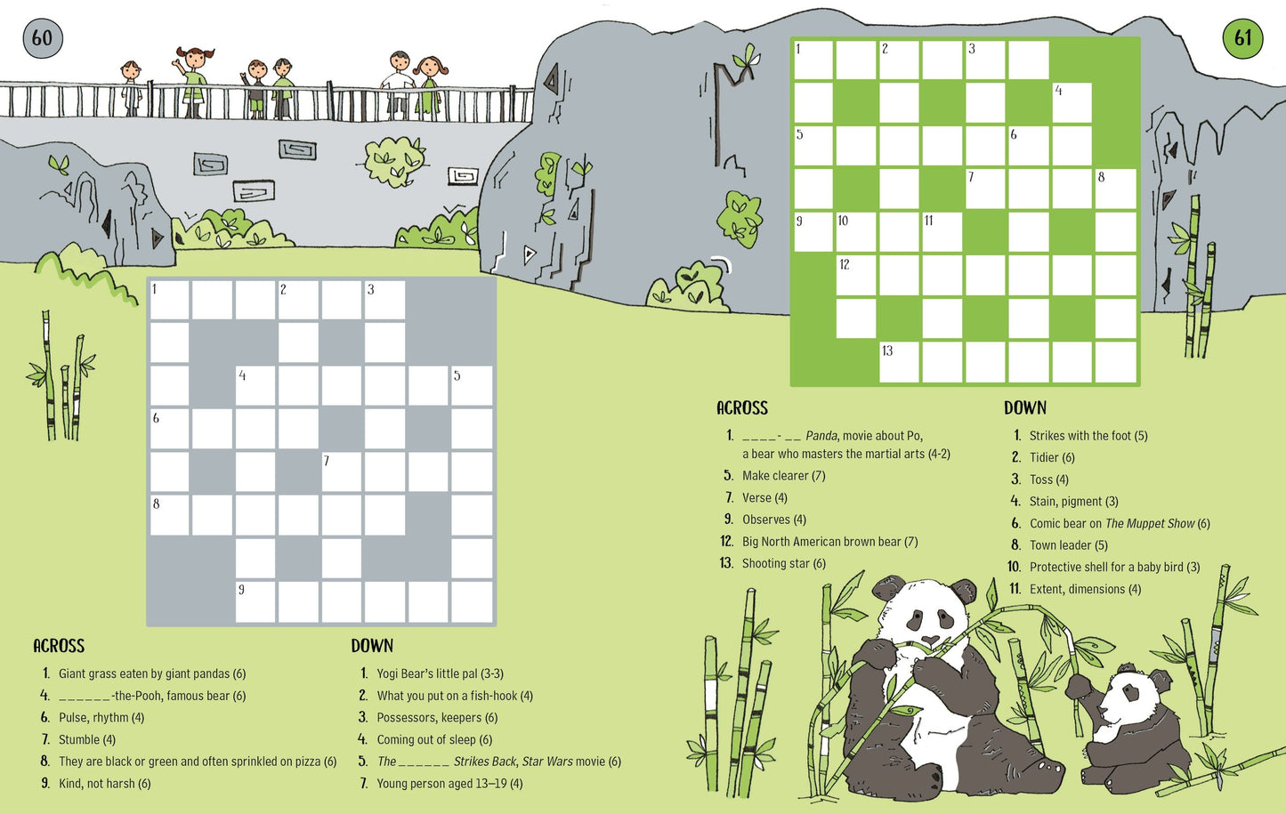 100 Children's Crosswords: Animals. Age 7+