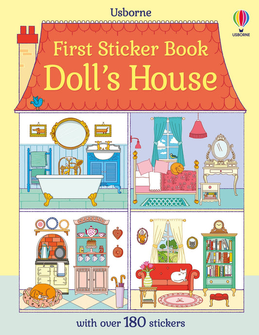 First Sticker Book Doll's House, Age 3+