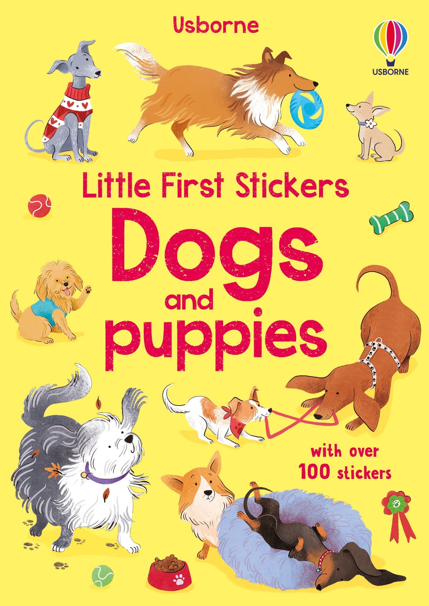 Little First Stickers Dogs and Puppies, Age 3+