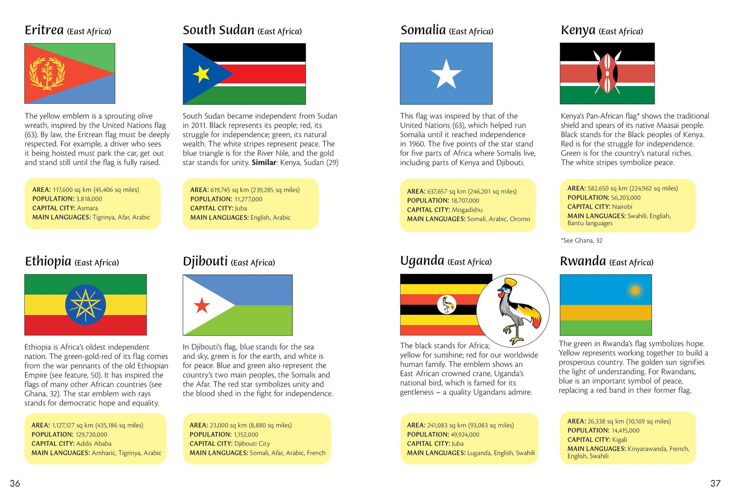 Spotter's Guides: Flags of the World, Age 7+