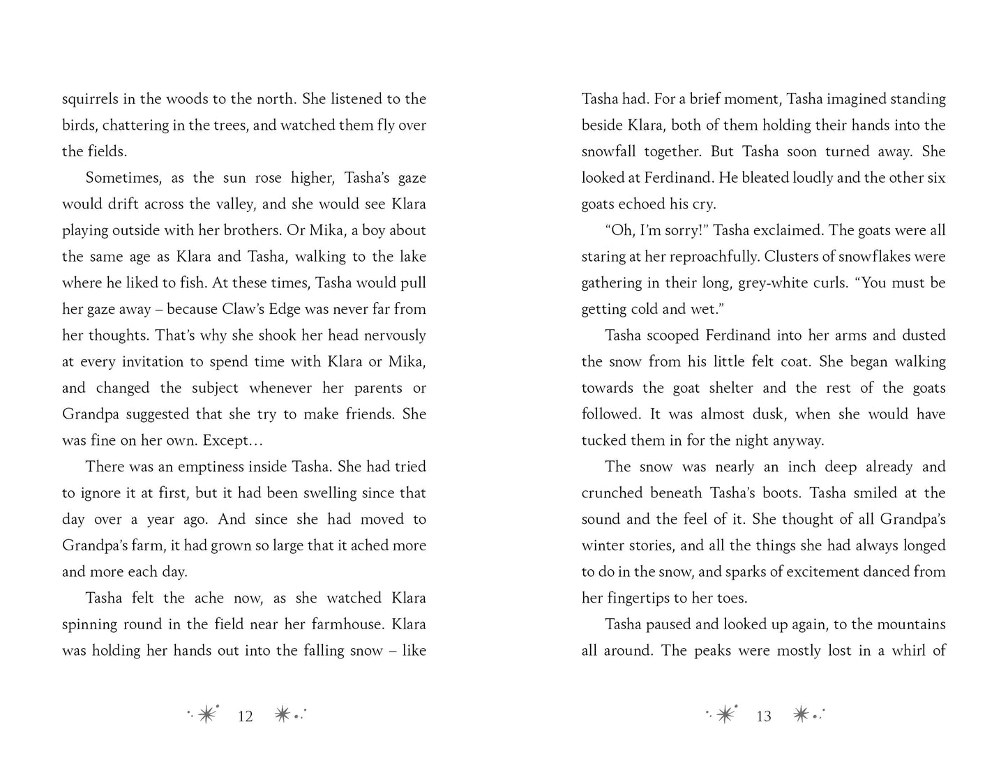 The Snow Girl, Age 8+